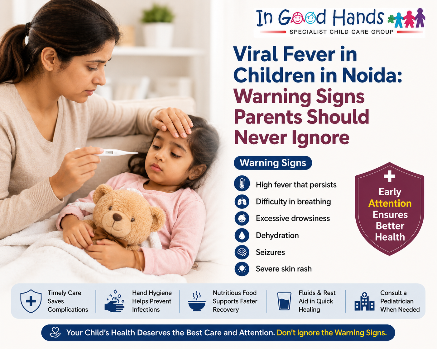 Read more about the article Viral Fever in Children in Noida: Warning Signs Parents Should Never Ignore – Dr. Vivek Goswami